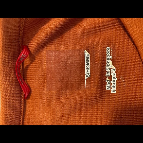 The North Face Vapor Wick Burnt Orange Shirt - Picture 6 of 8